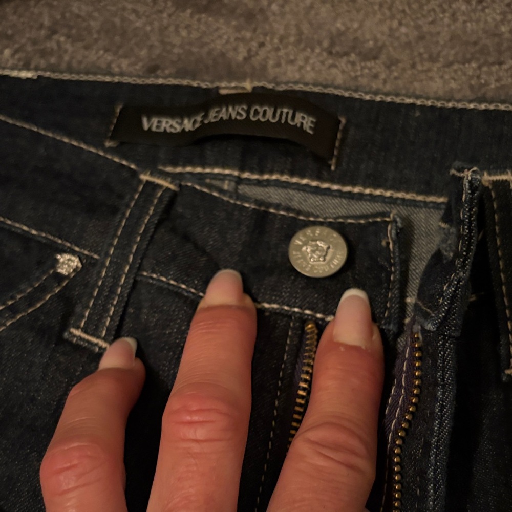 Versace Jeans Couture Women's Dark Blue Jeans